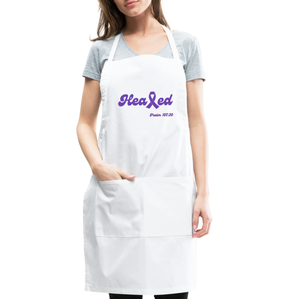 Healed Apron (Domestic Violence) - white