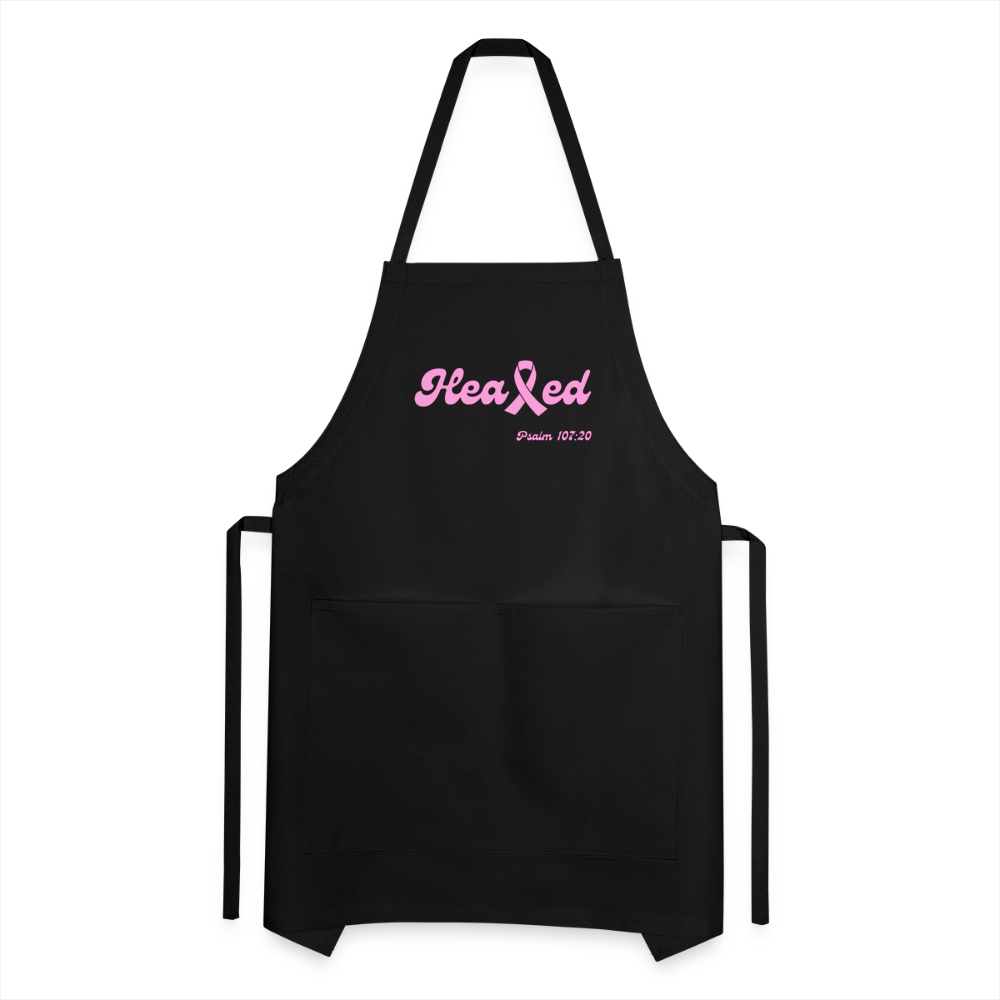 Healed Apron (Breast Cancer) - black