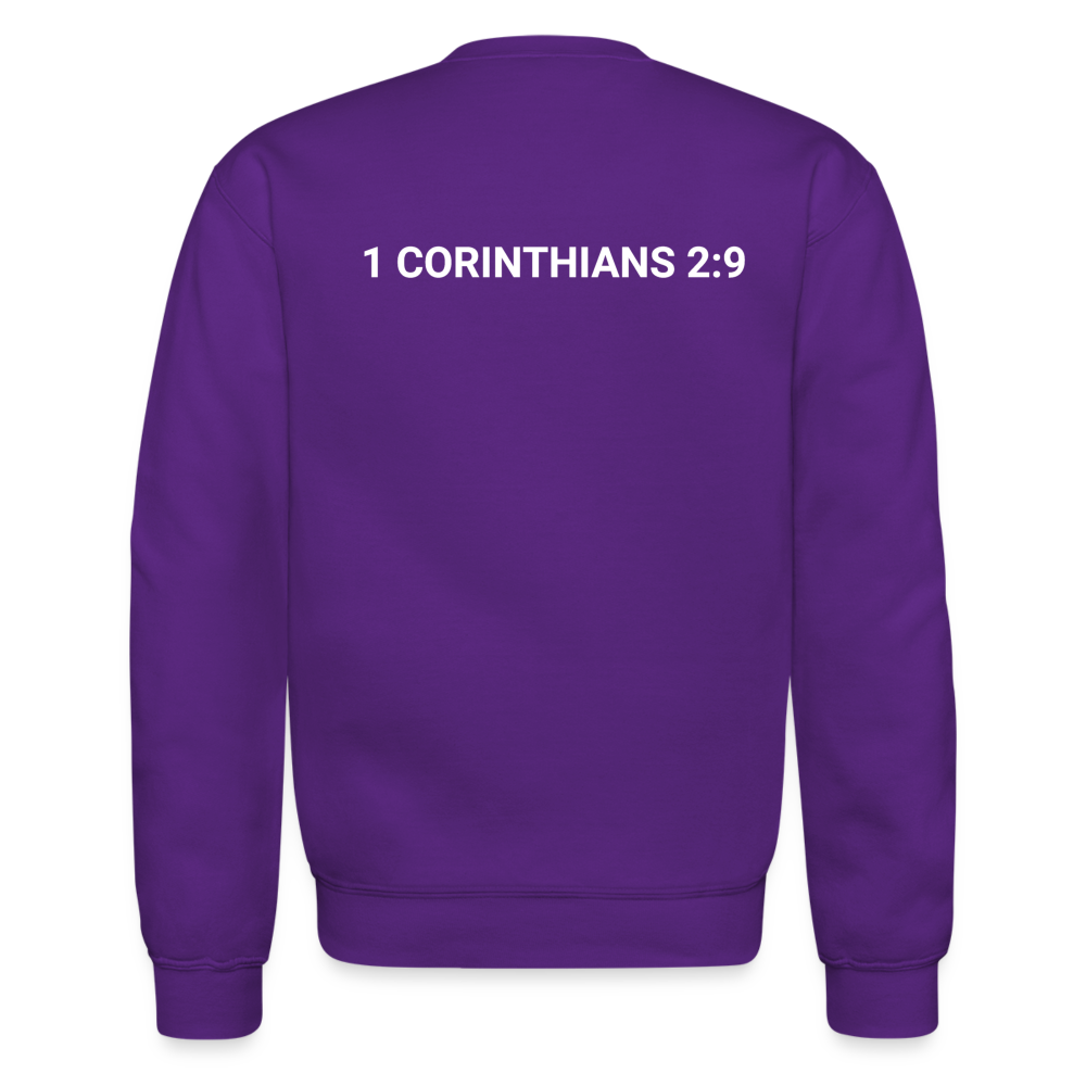 No Eye No Ear Sweatshirt - purple