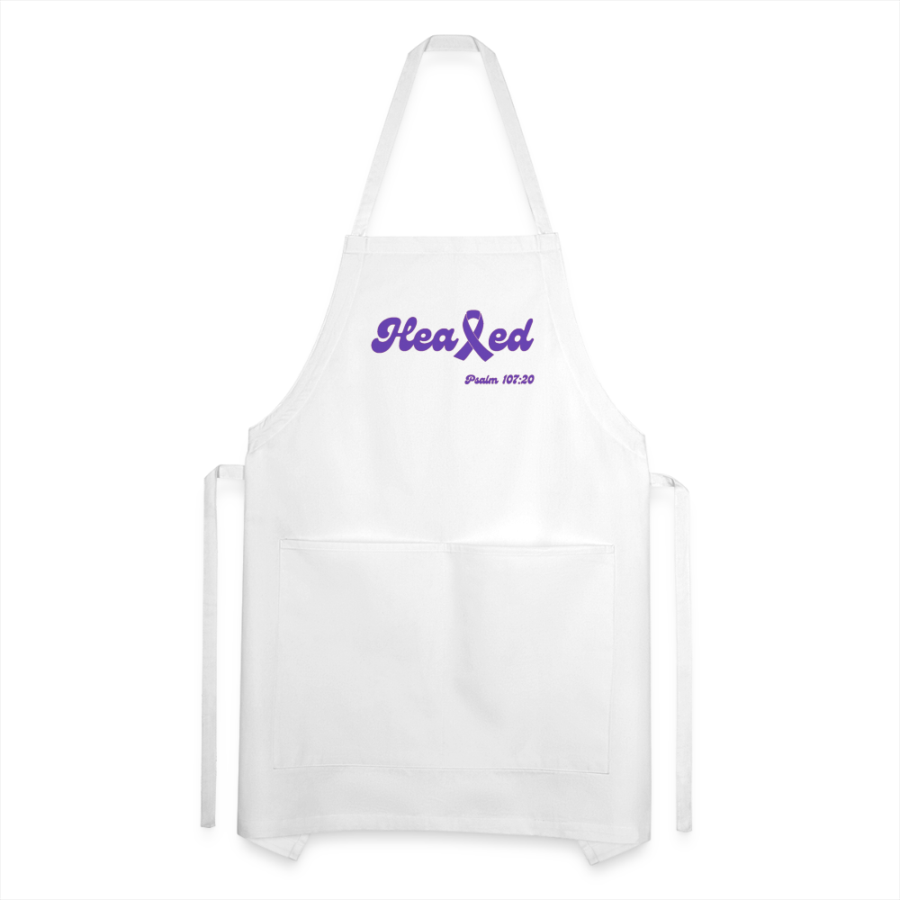 Healed Apron (Domestic Violence) - white