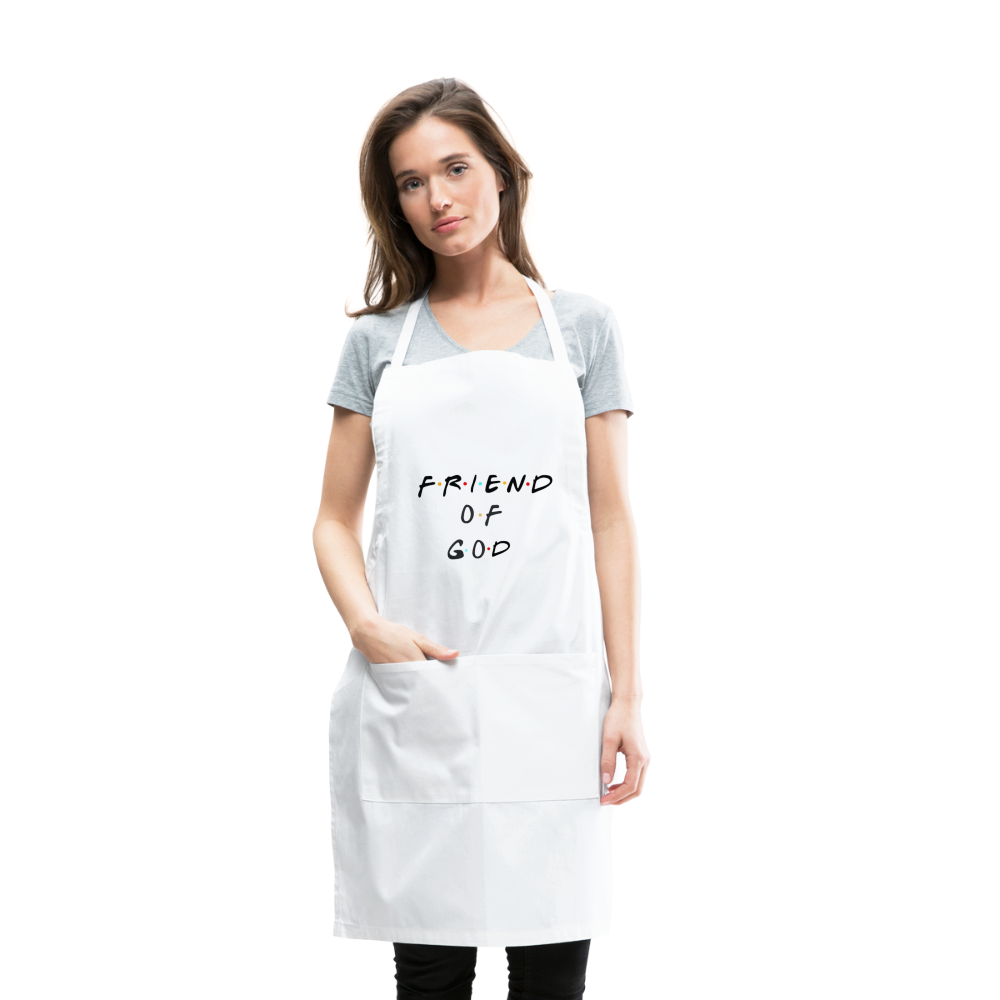 Friend of God Apron - white