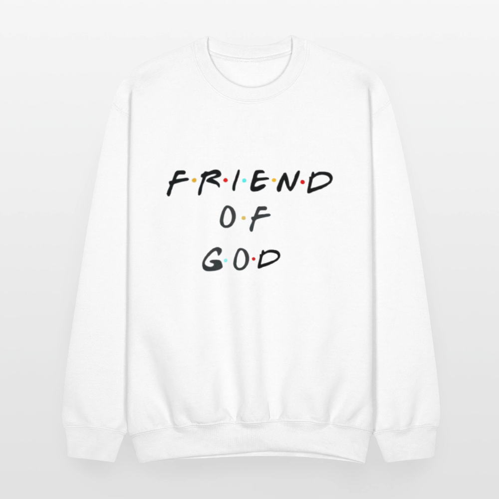 Friend of God Sweatshirt - white