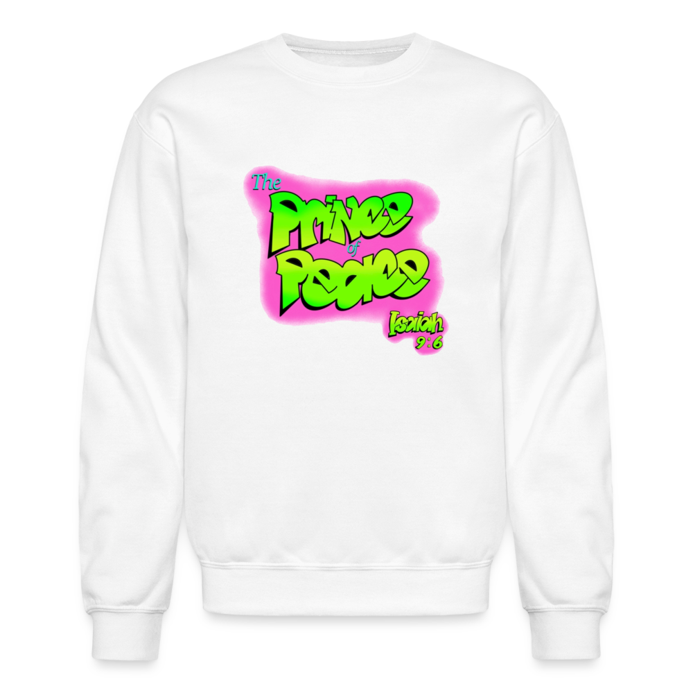 Prince Of Peace Sweatshirt - white