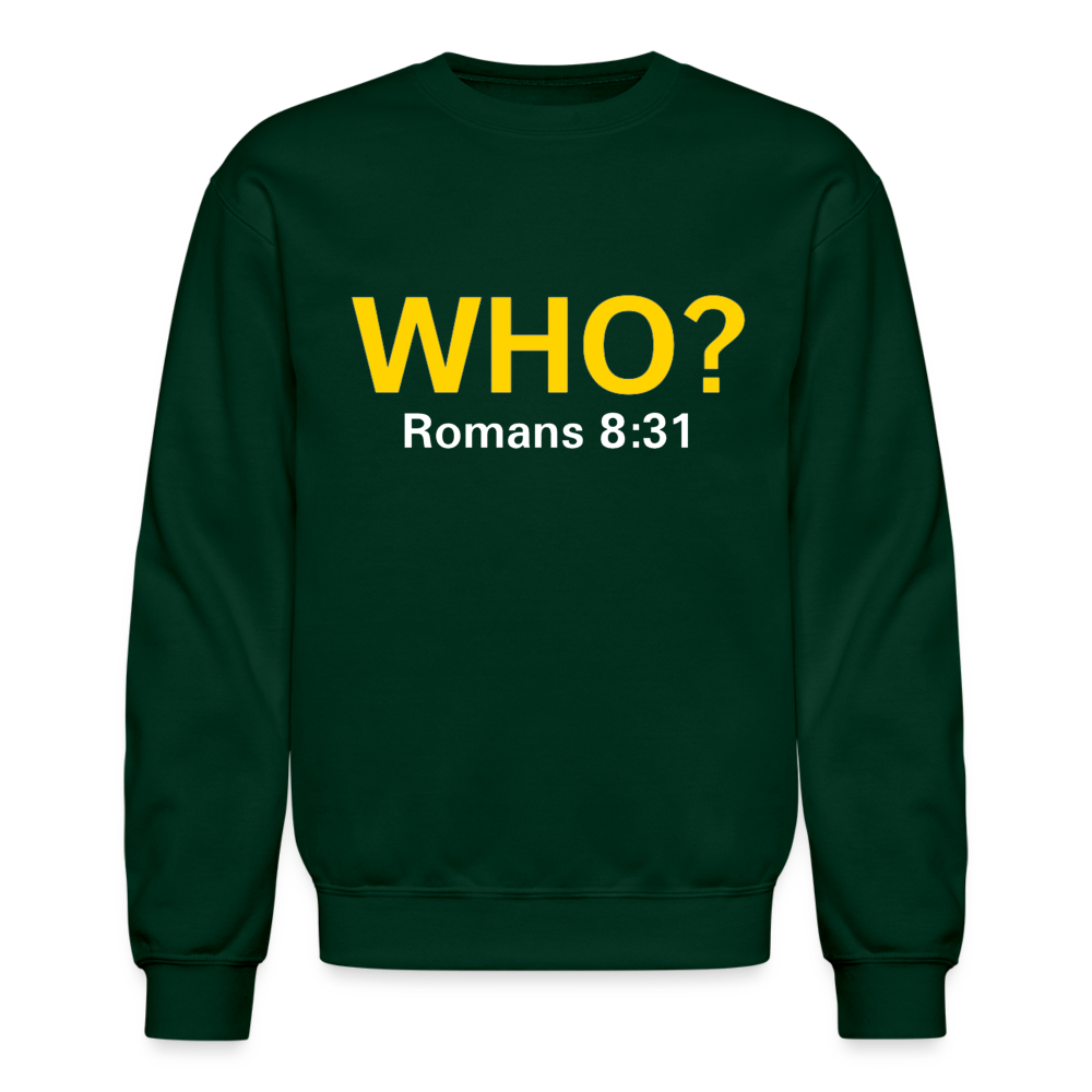 WHO? Sweatshirt - forest green