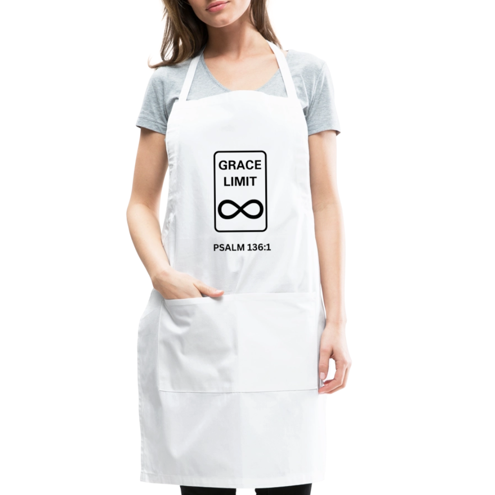 Grace Infinity Apron - white