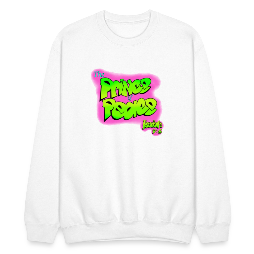 Prince Of Peace Sweatshirt - white