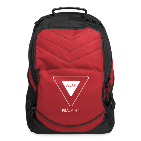 Selah Computer Backpack - red