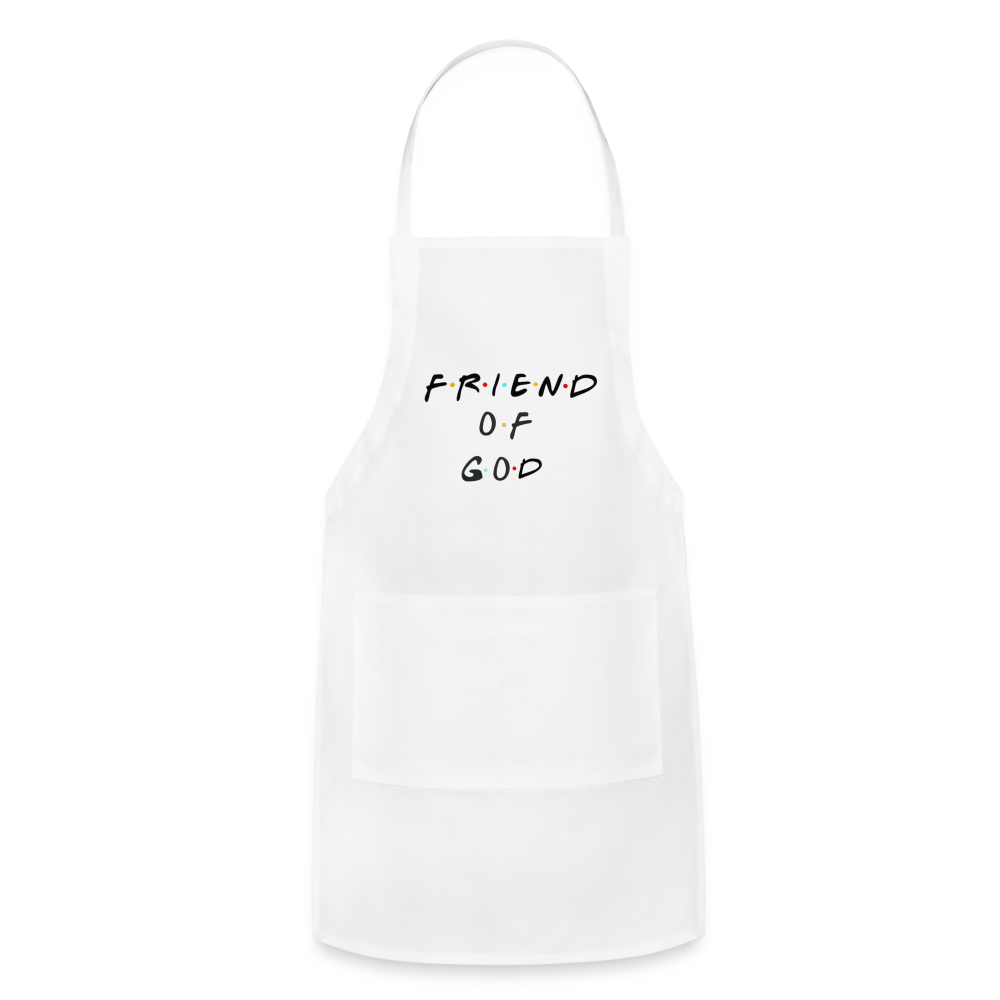 Friend of God Apron - white