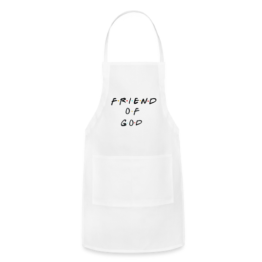 Friend of God Apron - white