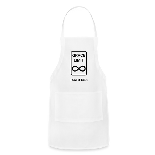 Grace Infinity Apron - white