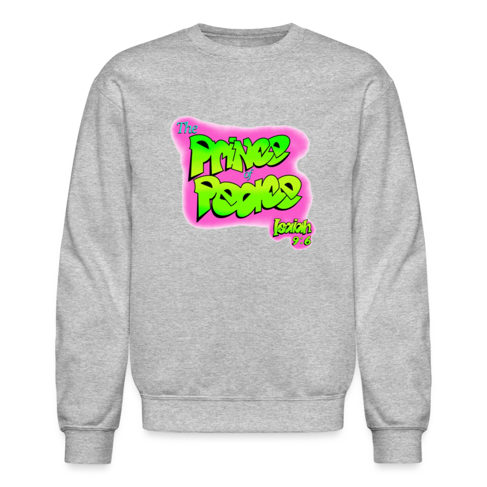 Prince Of Peace Sweatshirt - heather gray