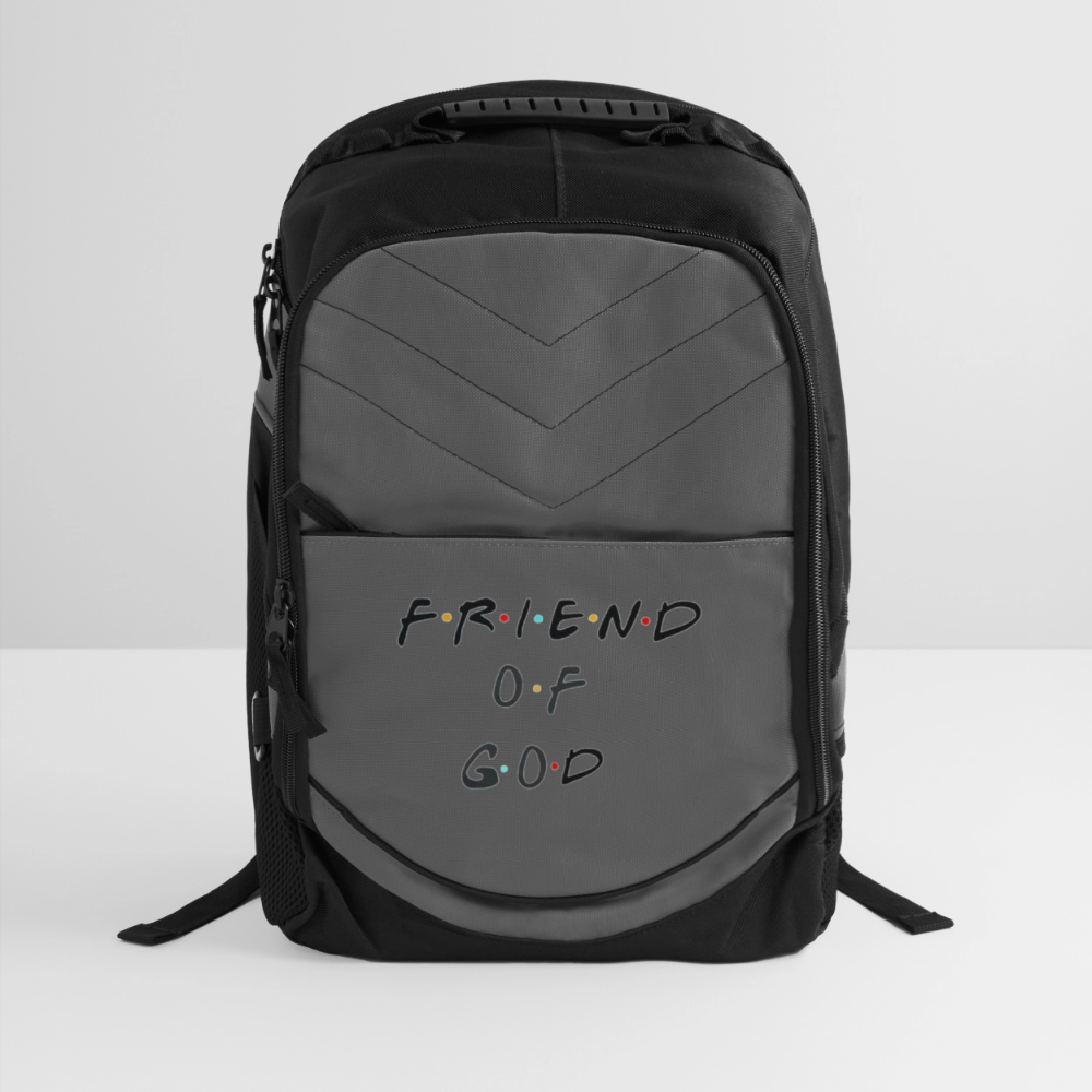 Friend of God Computer Backpack - charcoal