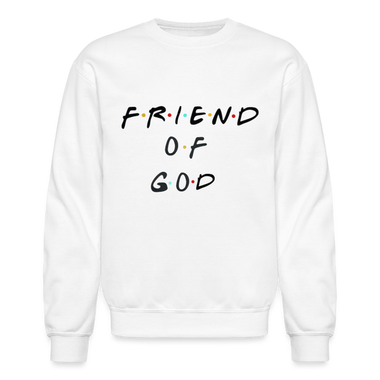 Friend of God Sweatshirt - white