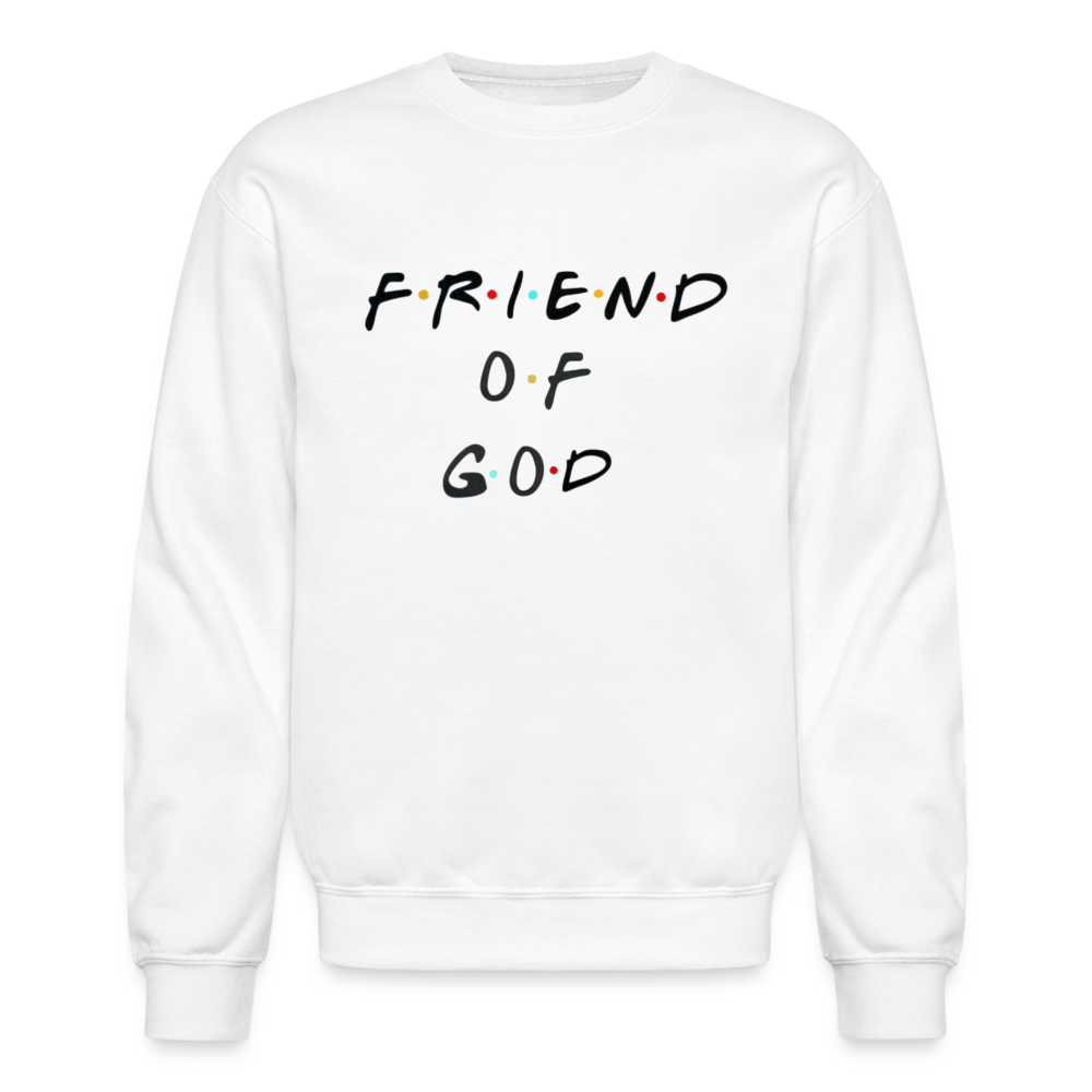 Friend Of God Sweatshirt - white