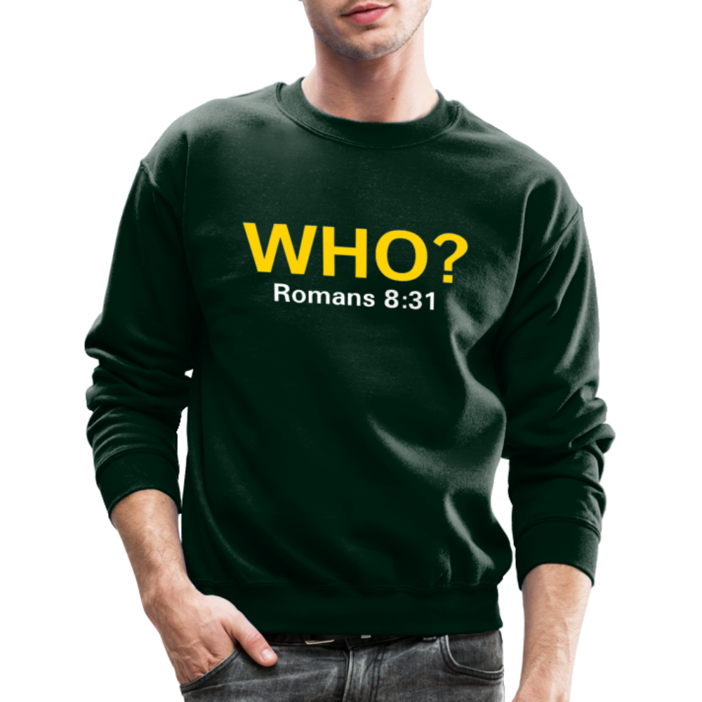 WHO? Sweatshirt - forest green