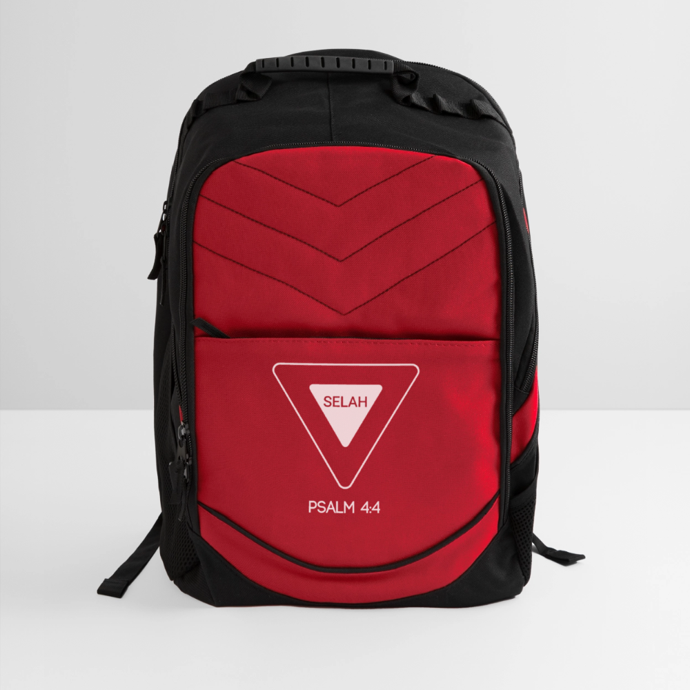 Selah Computer Backpack - red