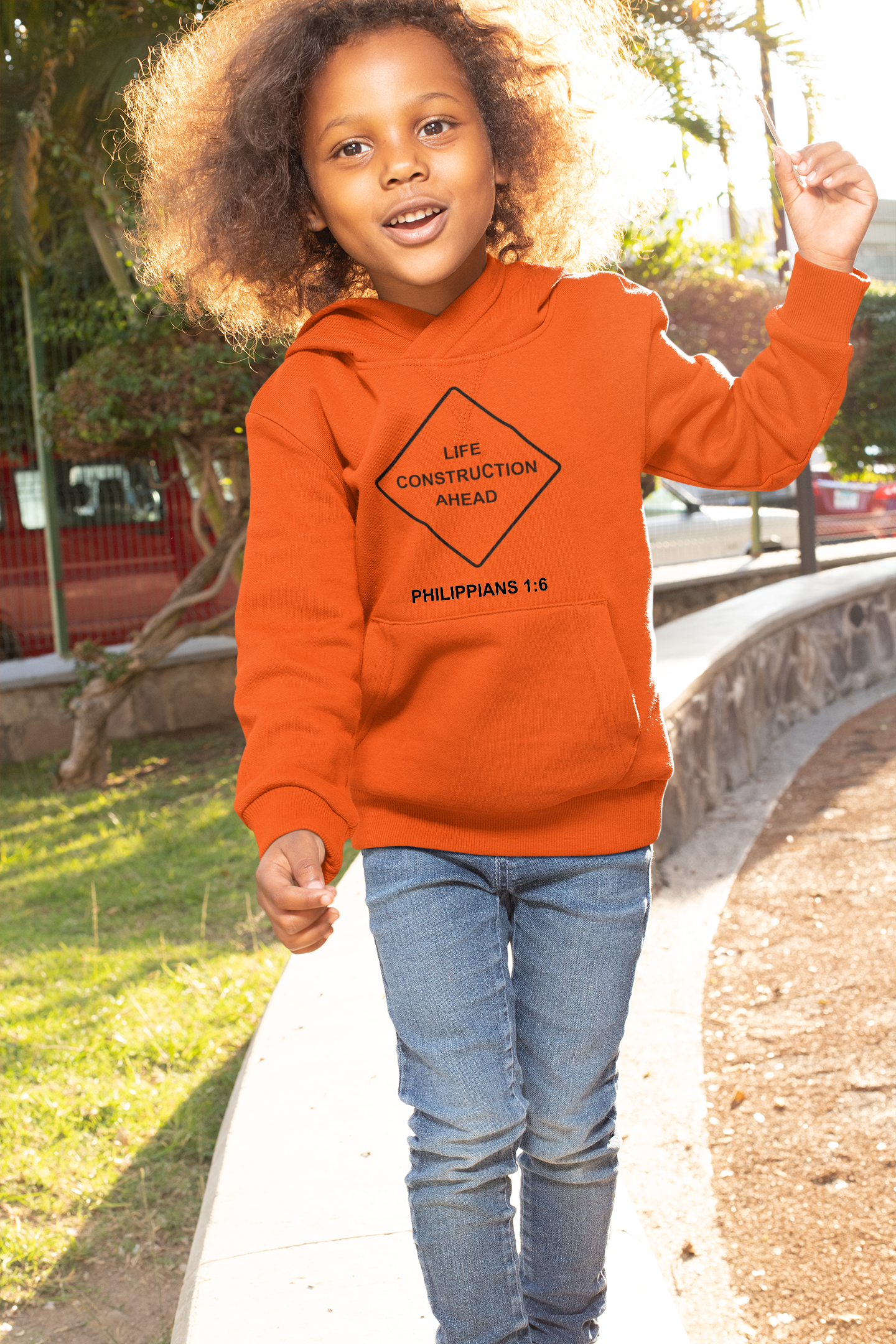 Child Life Construction Ahead Hoodie