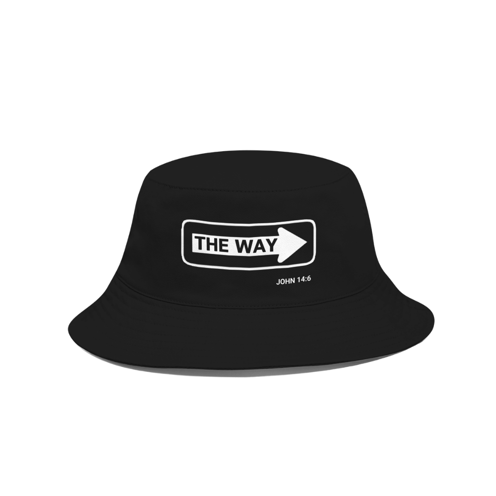 The Way Bucket Hat - black