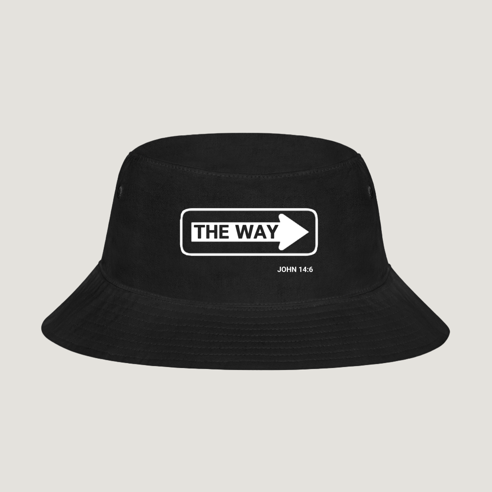 The Way Bucket Hat - black