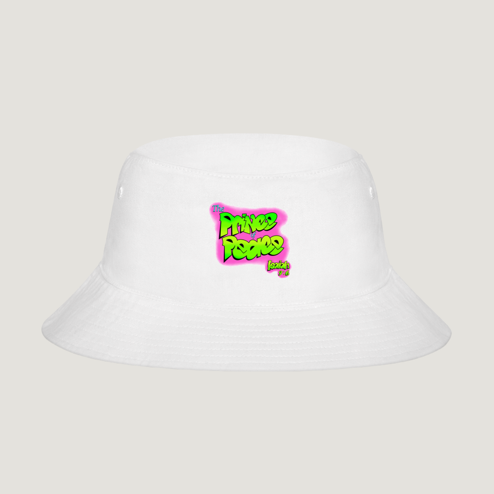 Prince of Peace Bucket Hat - white