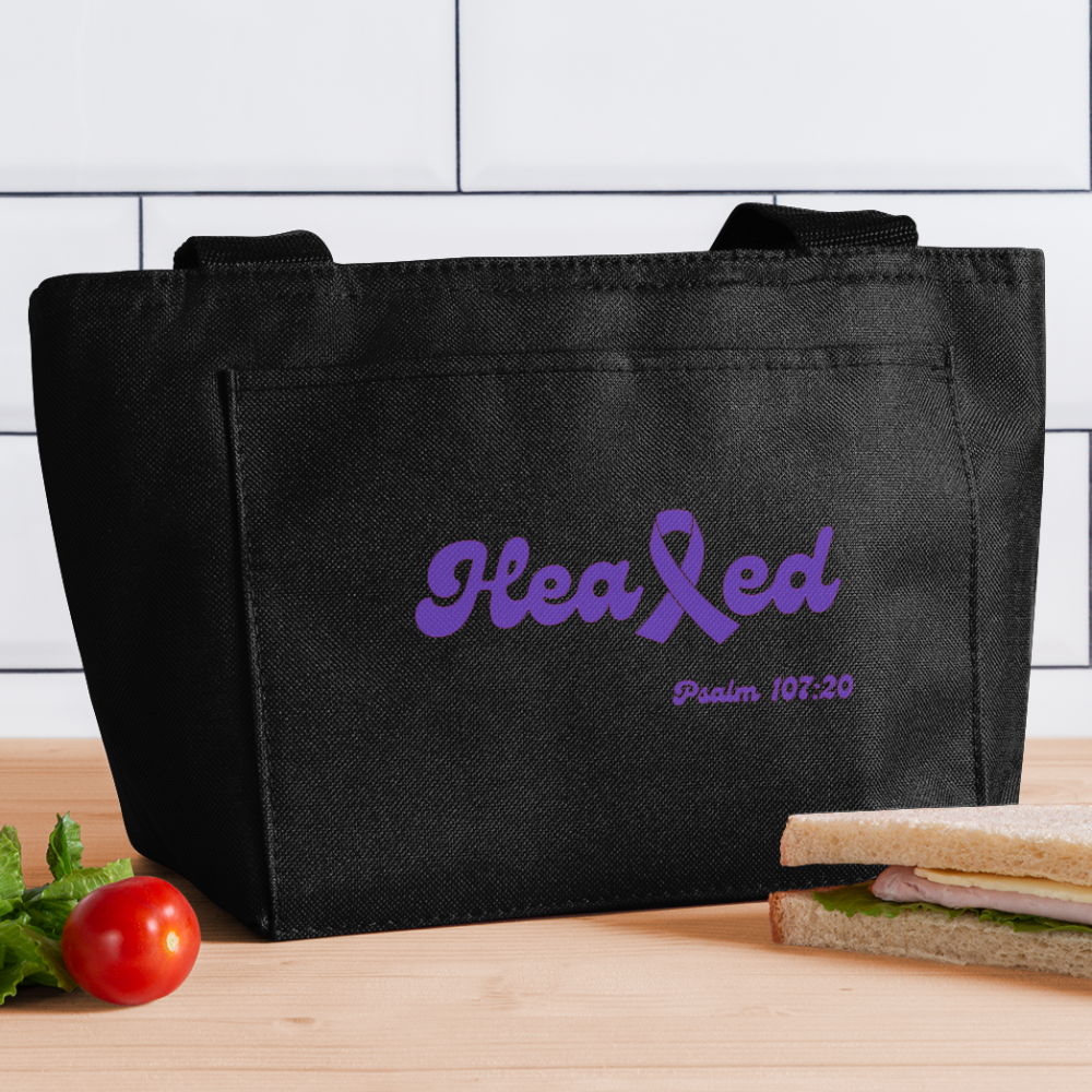 Healed Lunch Bag (Domestic Violence) - black