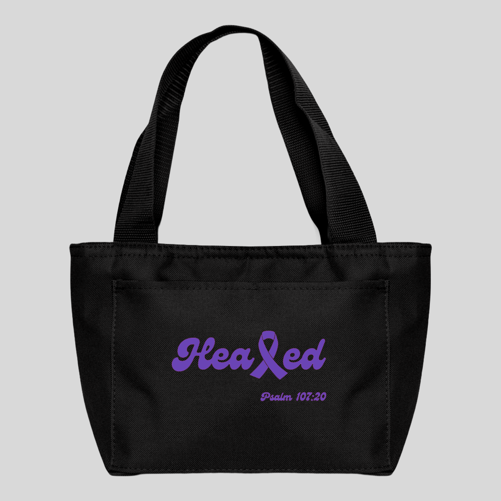 Healed Lunch Bag (Domestic Violence) - black