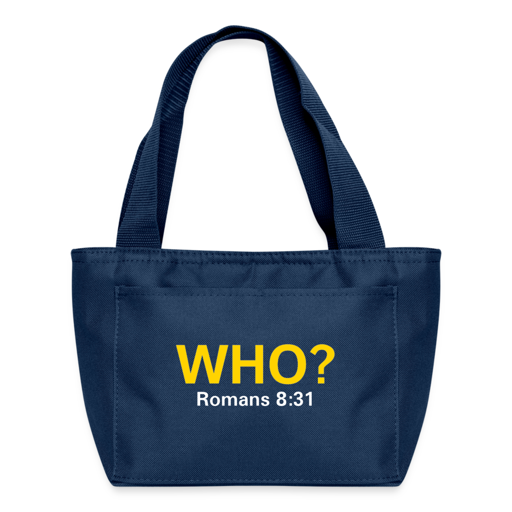 WHO? Lunch Bag - navy