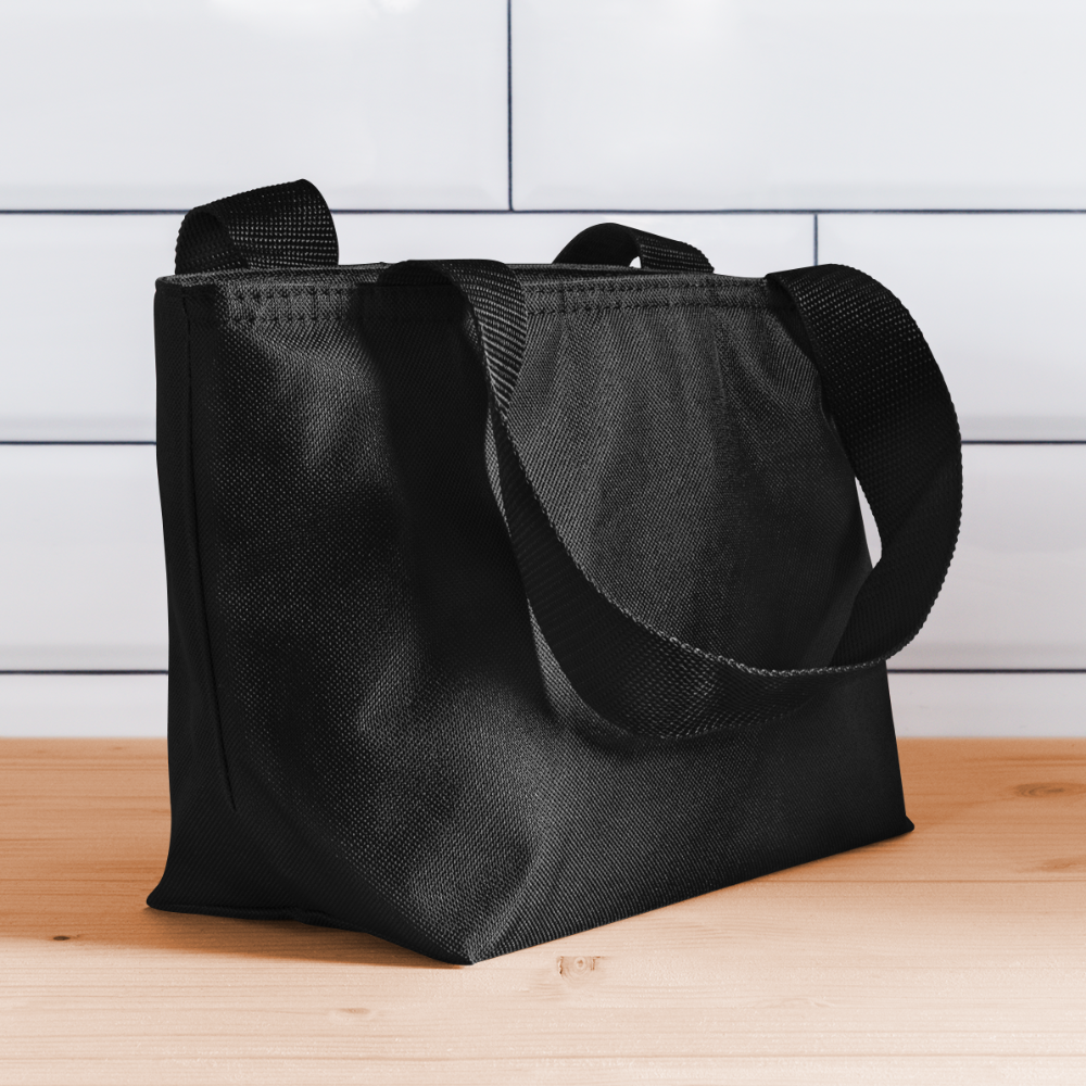 Power Love Sound Mind Lunch Bag - black