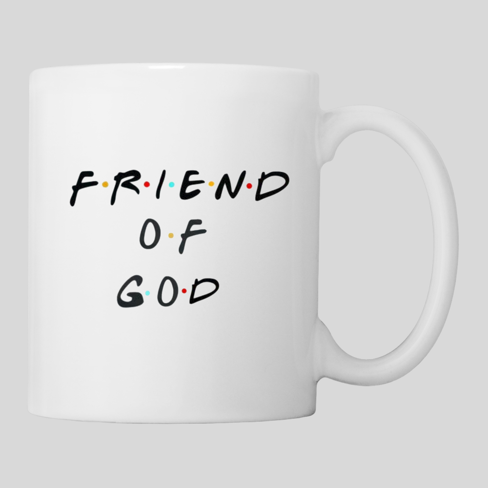 Friend of God Coffee/Tea Mug - white