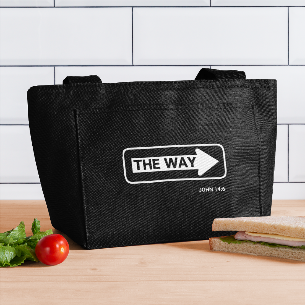 The Way Lunch Bag - black