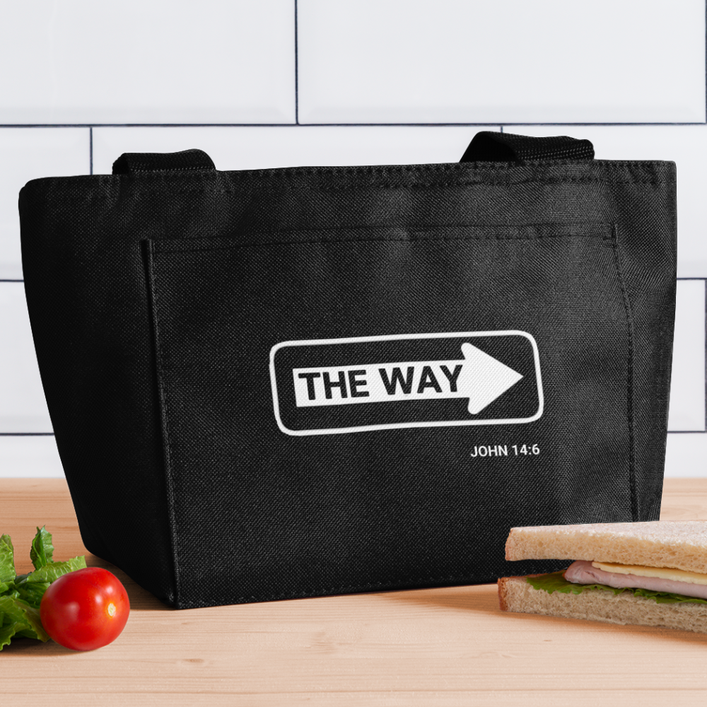 The Way Lunch Bag - black