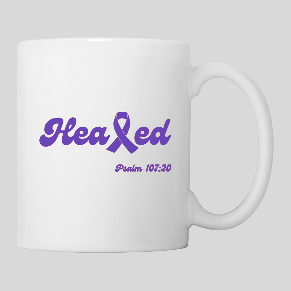 Healed Coffee/Tea Mug (DV) - white