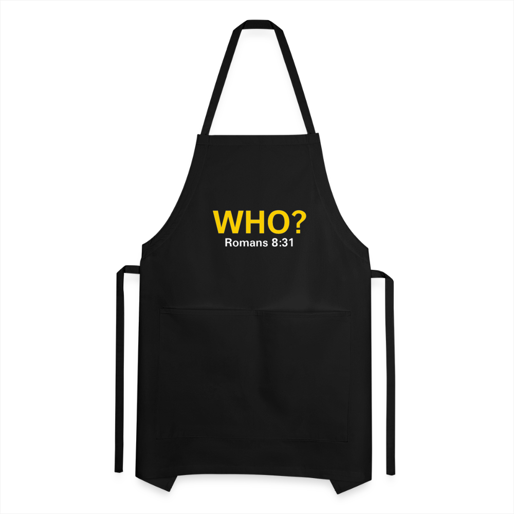 WHO? Apron - black