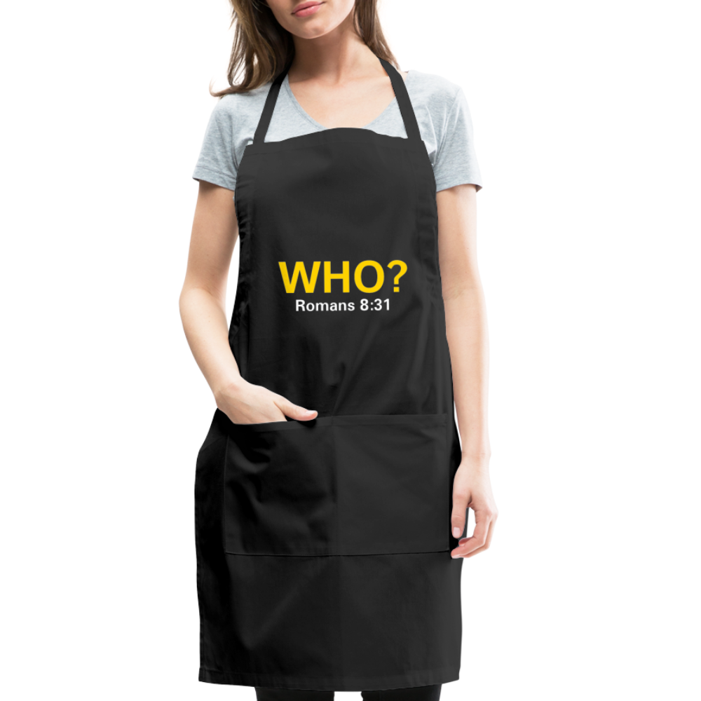 WHO? Apron - black