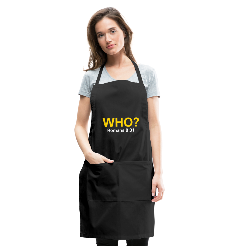 WHO? Apron - black