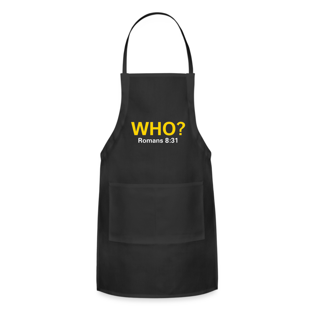 WHO? Apron - black