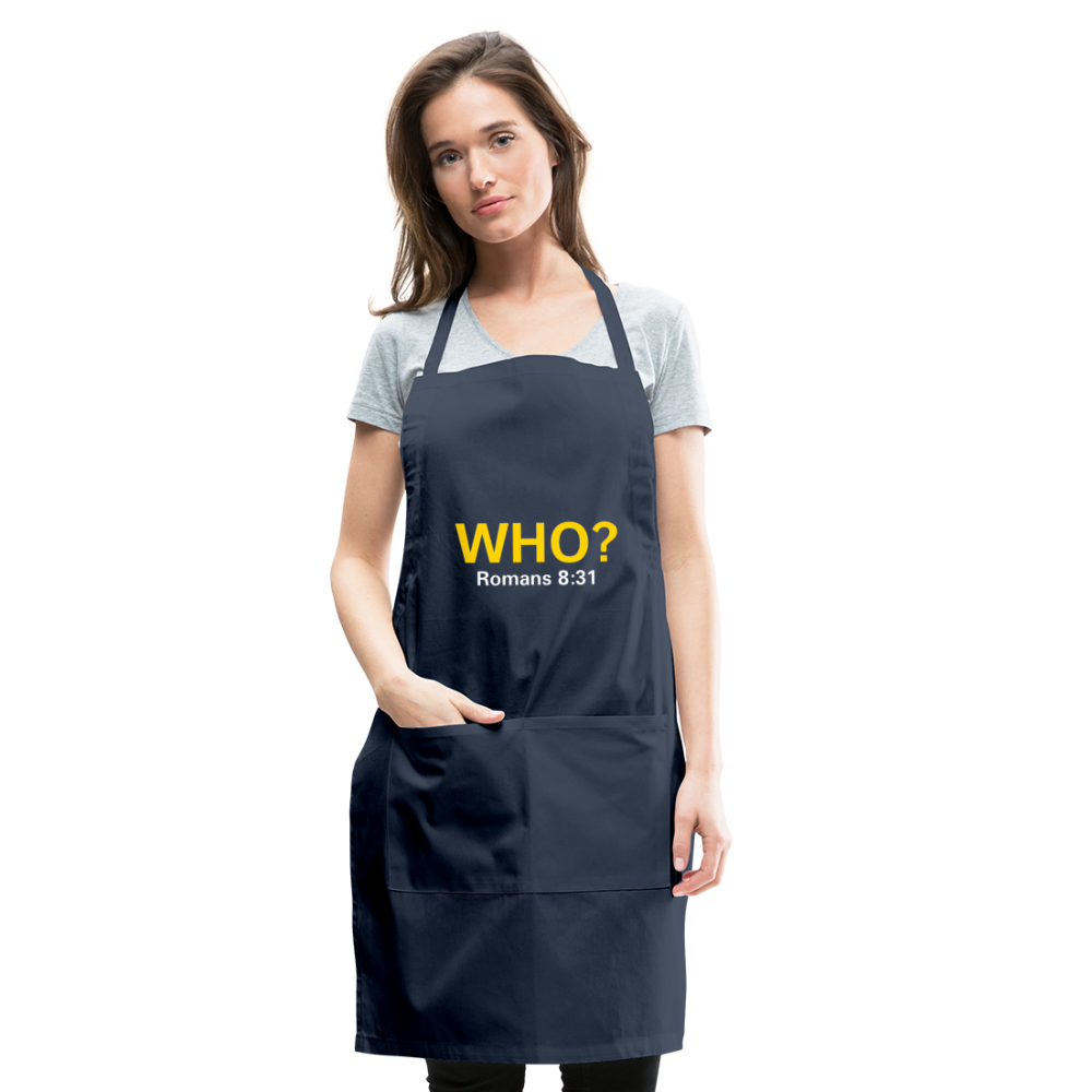 WHO? Apron - navy