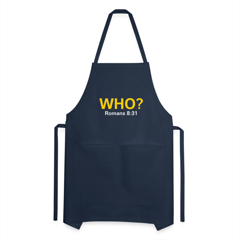 WHO? Apron - navy