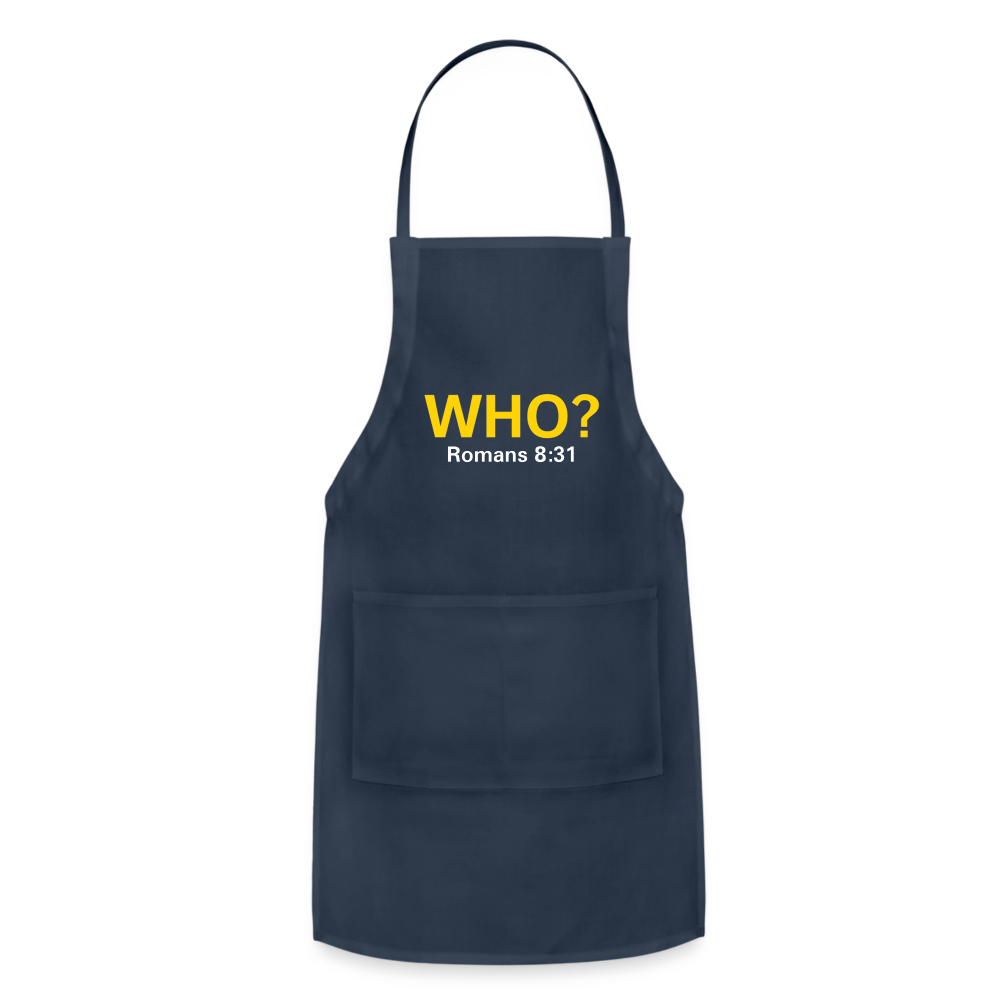 WHO? Apron - navy