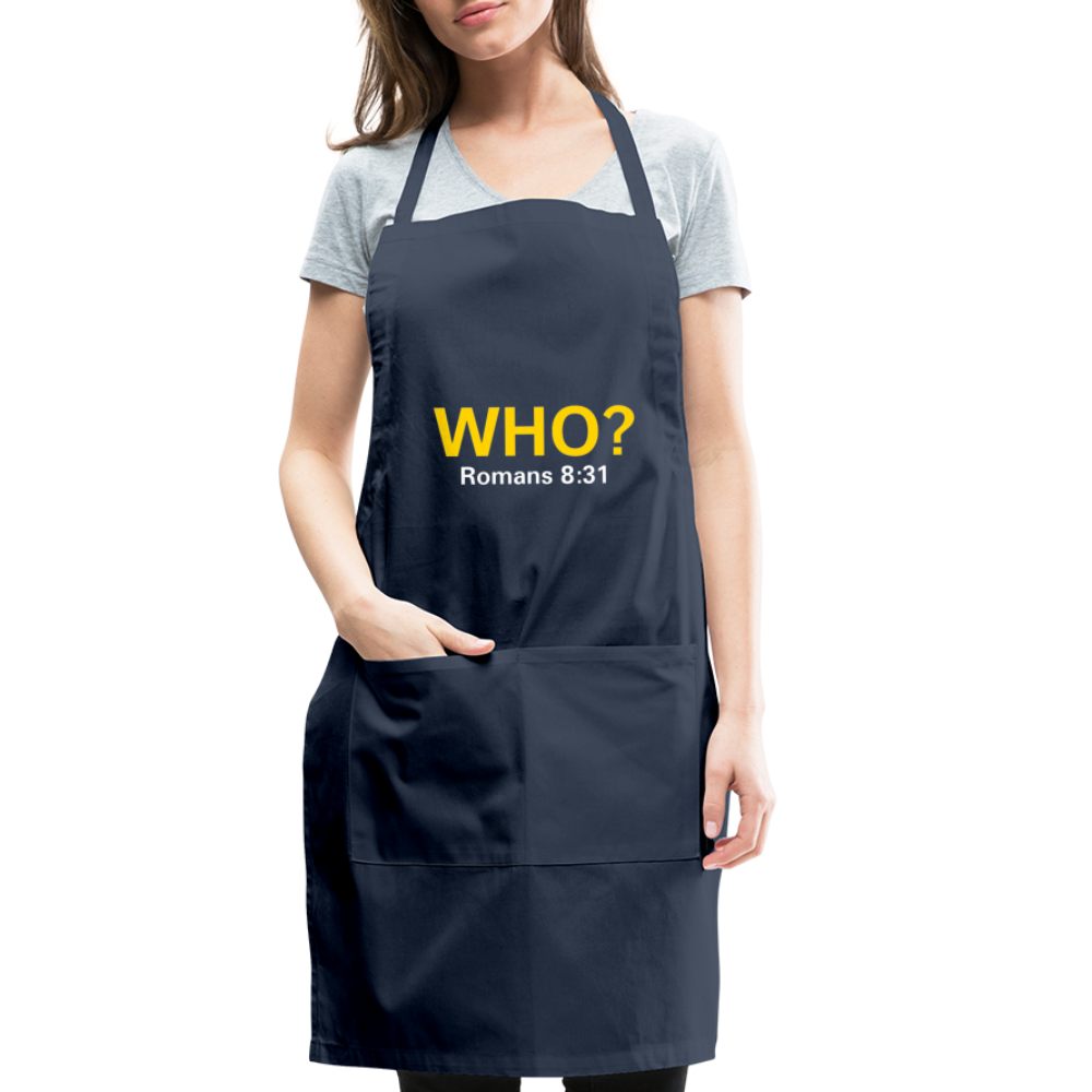 WHO? Apron - navy