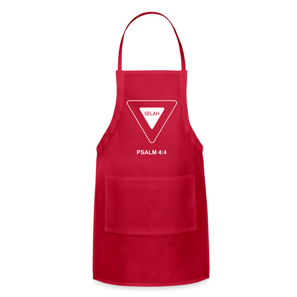 Selah Apron - red