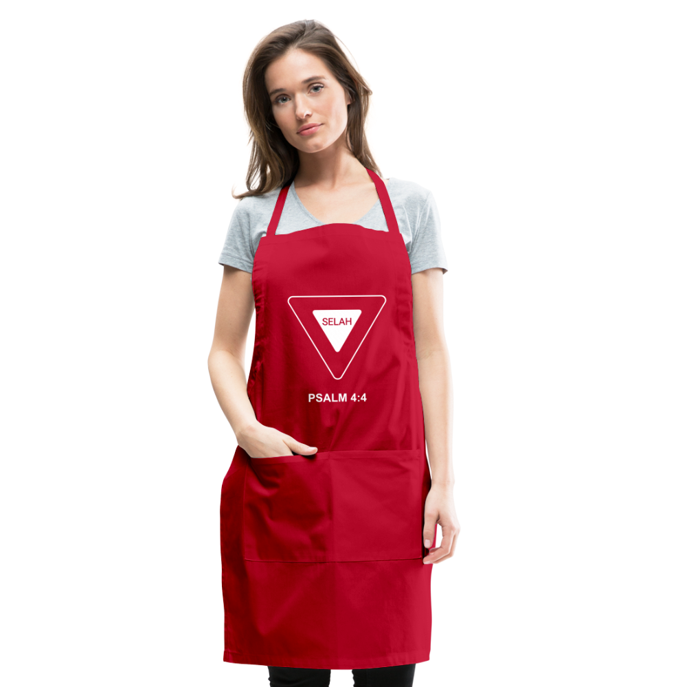 Selah Apron - red