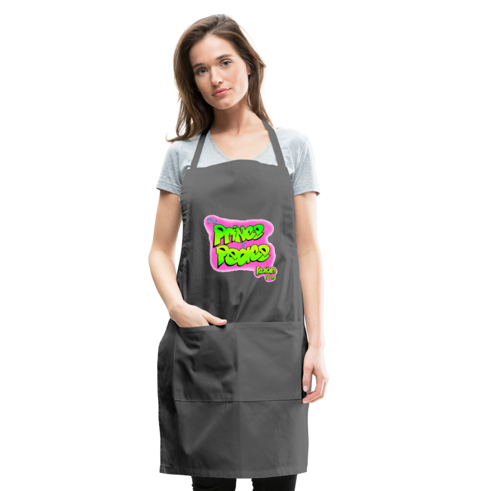 Prince of Peace Apron - charcoal