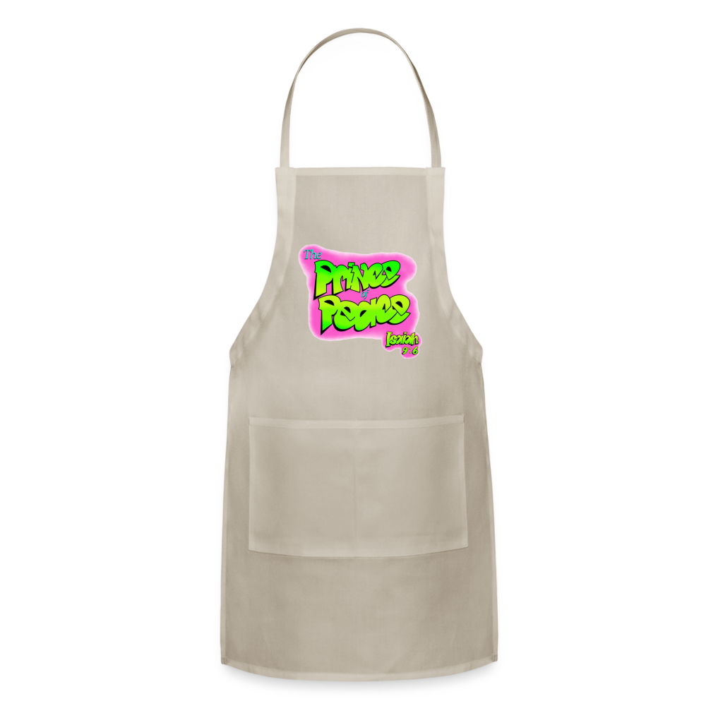 Prince of Peace Apron - natural