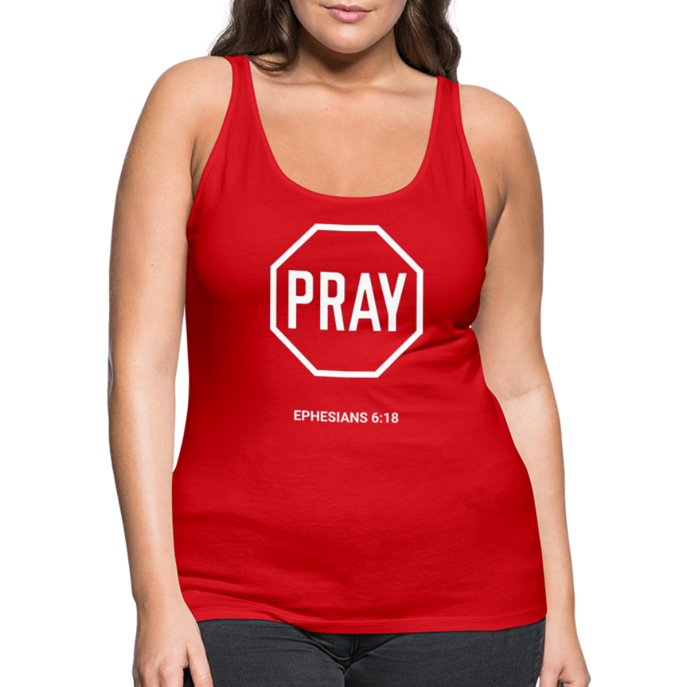 Pray Women’s Tank Top - red