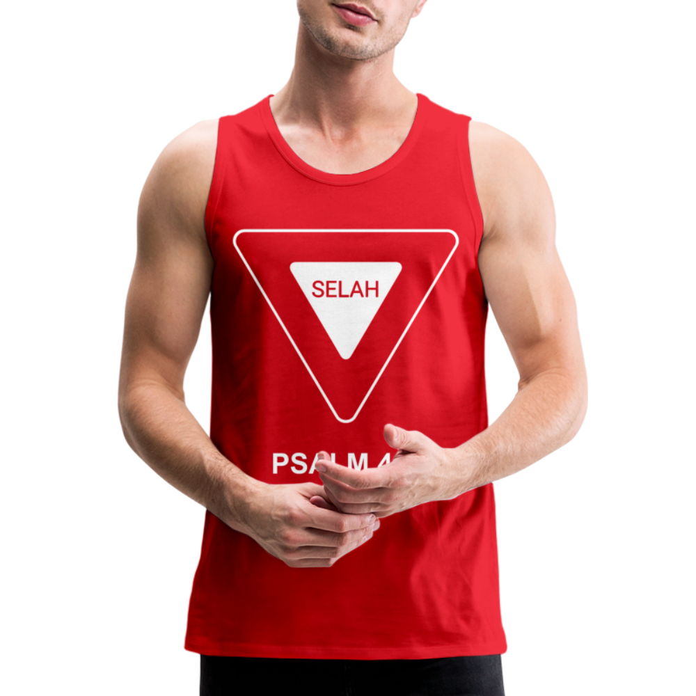 Selah Men’s Tank Top - red