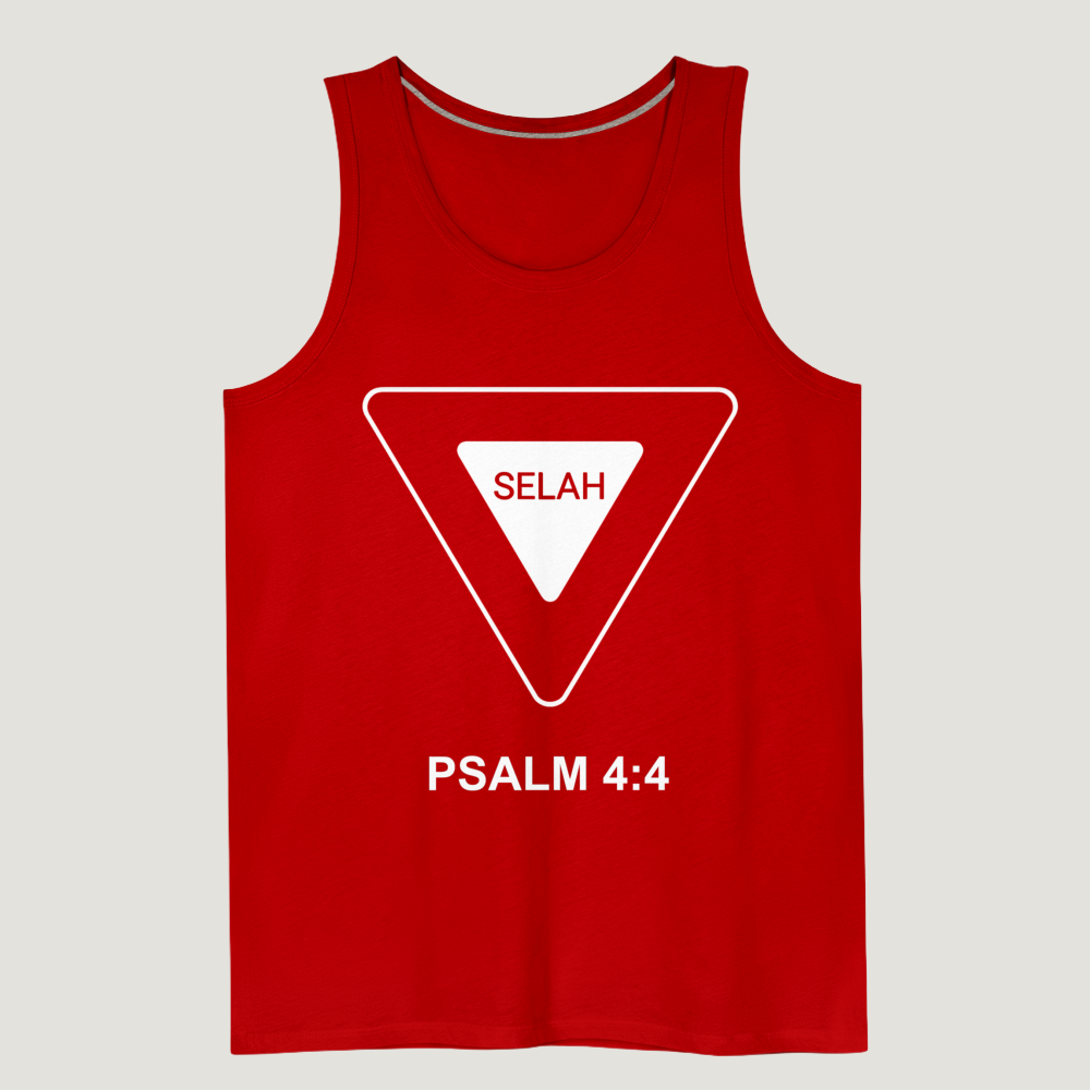 Selah Men’s Tank Top - red