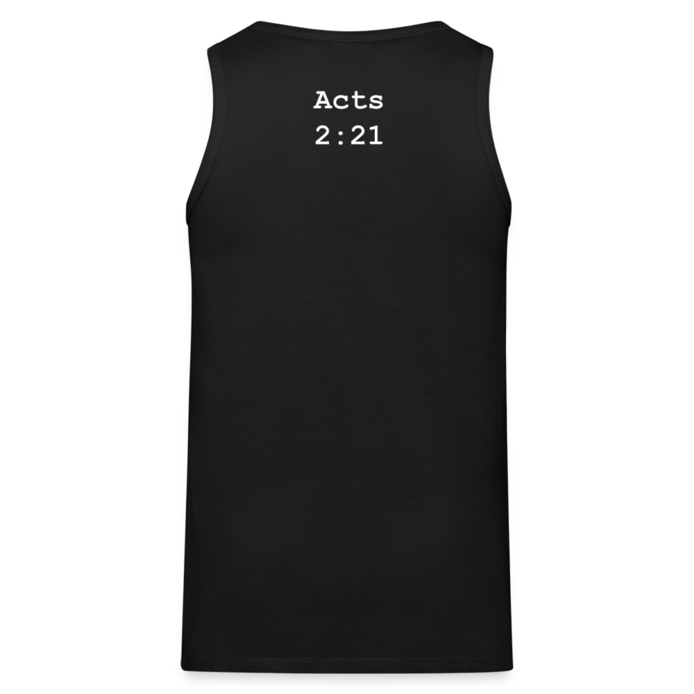 Living Saved Men’s Tank - black