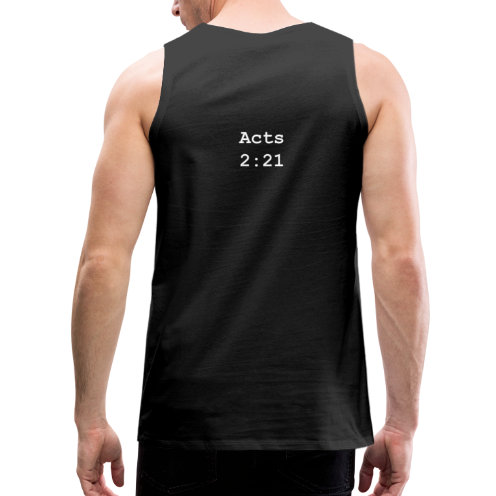 Living Saved Men’s Tank - black