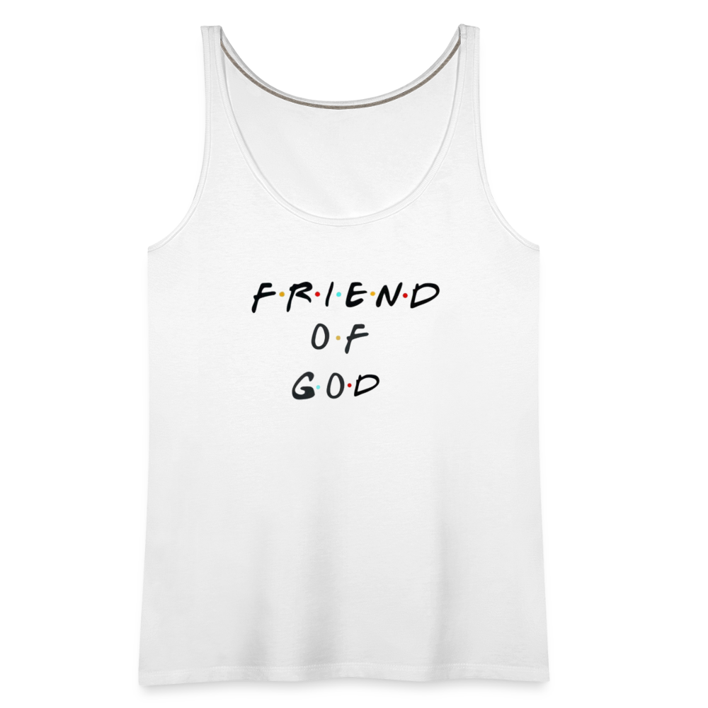 Friend of God Women’s Tank Top - white